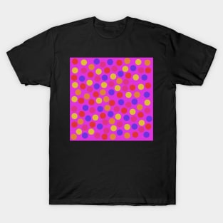 pop art polka dots pattern T-Shirt